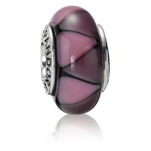 Genuine Retired PANDORA Captivating Purple Charm; 790635
